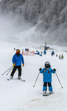 Skiing at Tufandag Mountain Resort