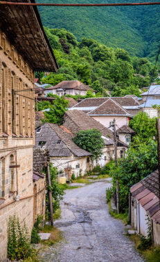 Explore the Historic Centre  of Sheki