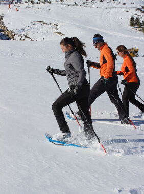 Snowshoeing adventures at Shahdag